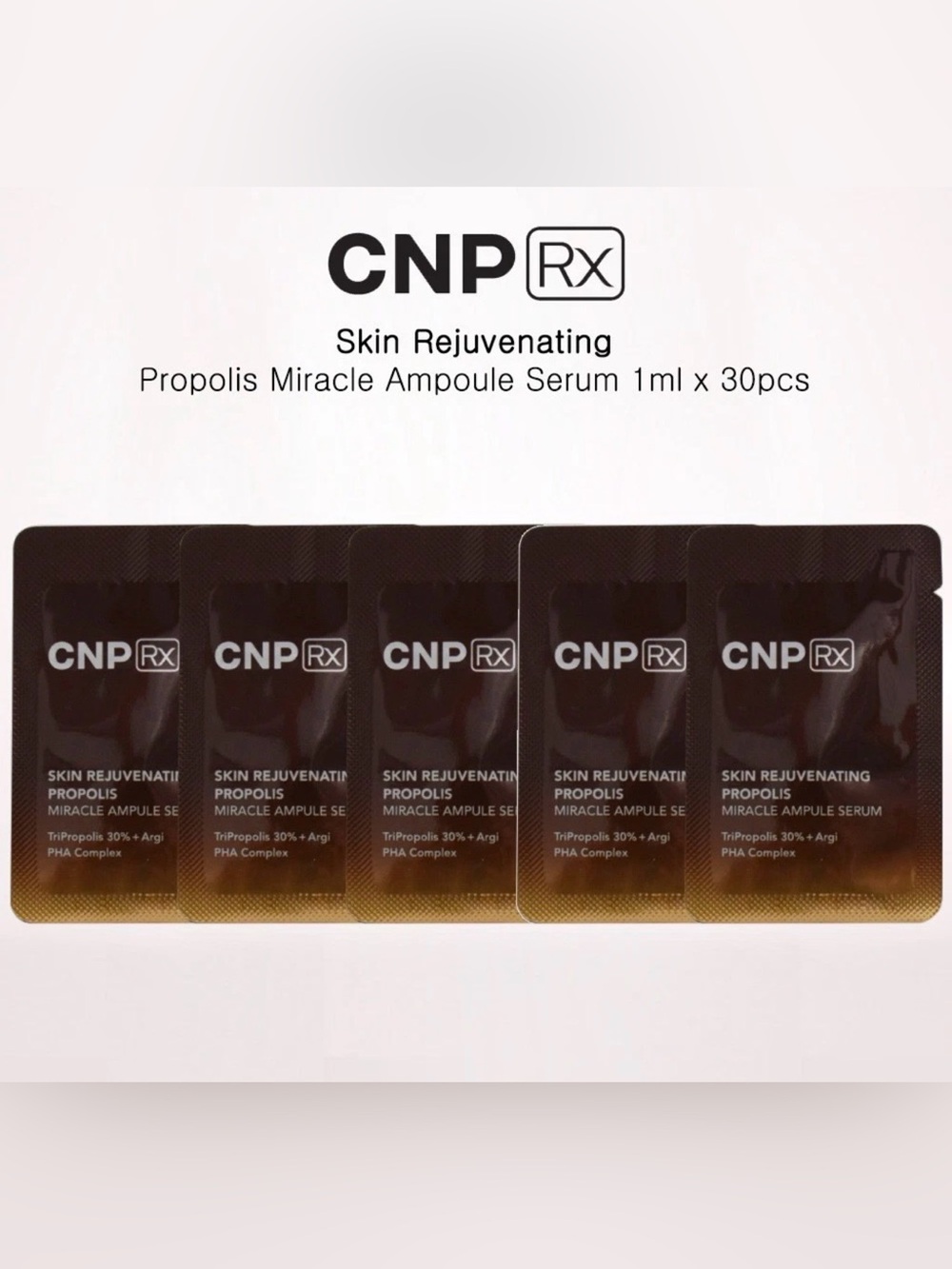 CNP Skin Rejuvenating Propolis Miracle Ampoule Serum 1ml x 30pcs